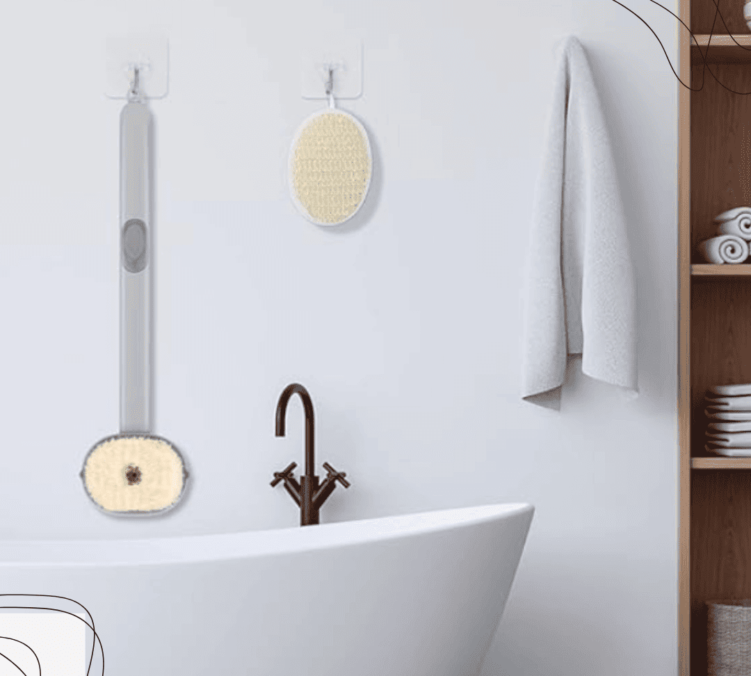 Cepillo de Ducha Ergonómico